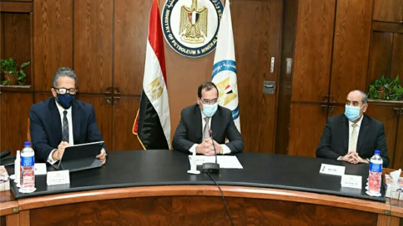 اجتماع ثلاثي بين وزراء البترول والسياحة والطيران لدعم القطاع السياحي وتحفيز نشاط الطيران