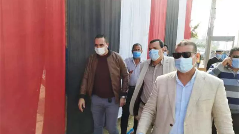 السكرتير العام والمساعد يتفقدان عدداً من اللجان الانتخابية فى الفيوم.. بالصور
