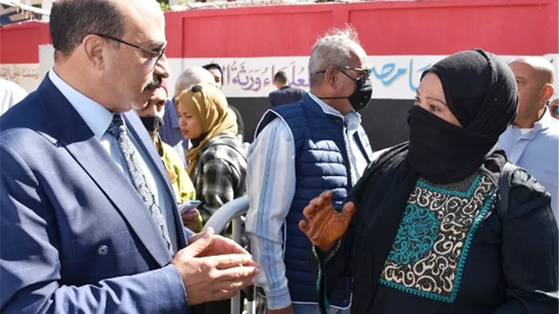 السيدات وكبار السن يتصدرن المشهد الانتخابى بأسوان