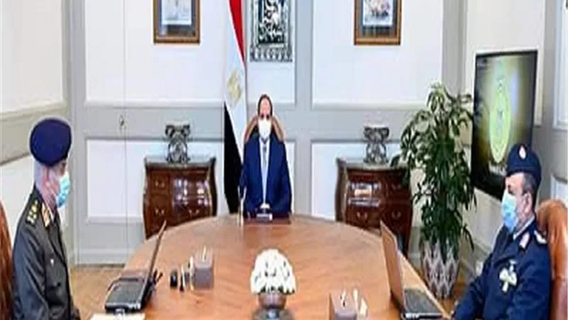 الرئيس السيسي يطلع علي أنشطة وجاهزية الأفرع الرئيسية للقوات المسلحة