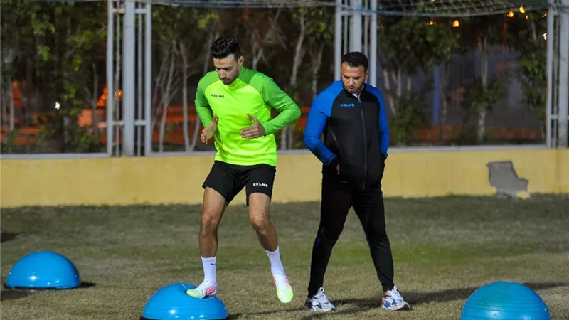 ميدو جابر وفونسينيو يخوضان تدريبات تأهيلية في مران سيراميكا كليوباترا