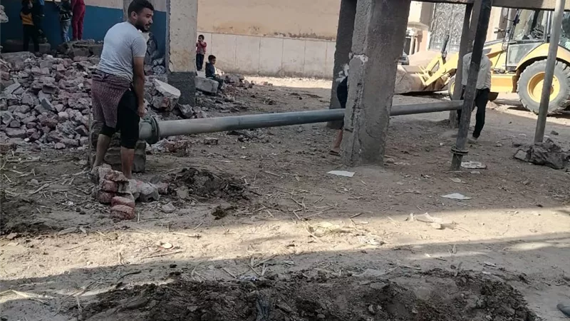 بدء إجراءات تسليم موقع إنشاء محطة رفع صرف صحى الشقيفى بمركز أبوتشت