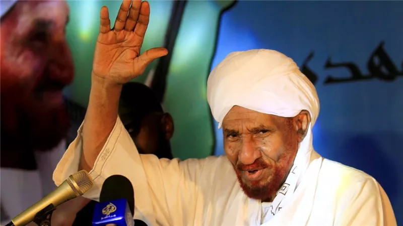الحكومة السودانية تعلن الحداد 3 أيام على وفاة الصادق المهدي