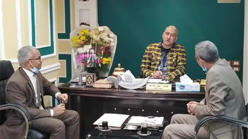 رئيس مدينة الأقصر يستقبل منسقى المجلس القومى للأمومة والطفولة