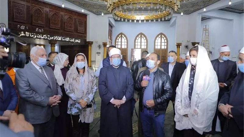 محافظ دمياط: افتتحنا 31 مسجدا خلال شهرين .صور
