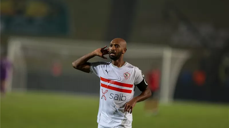 شيكابالا يسجل هدف التعادل للزمالك فى مرمى الاهلى