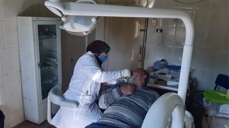 الكشف على 588 مواطنا فى قافلة طبية مجانية بالوادى الجديد