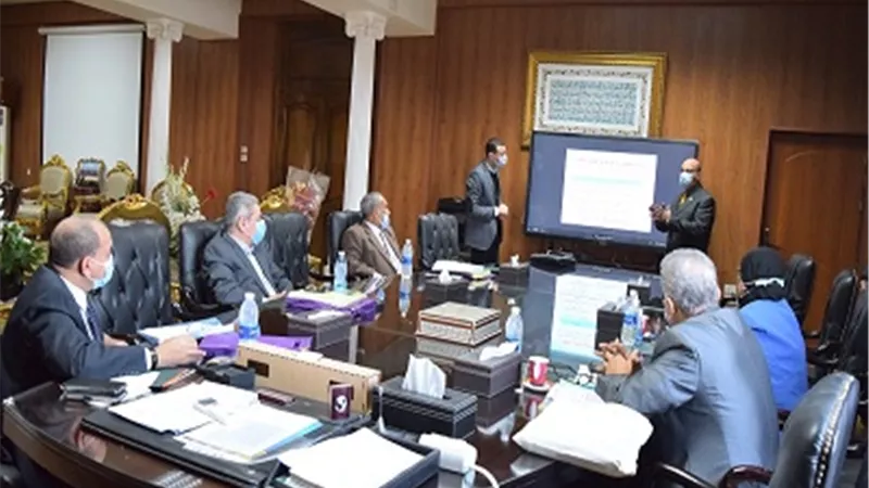 عمداء جدد لكليات العلوم والتطبيقيه والهندسه ببنى سويف