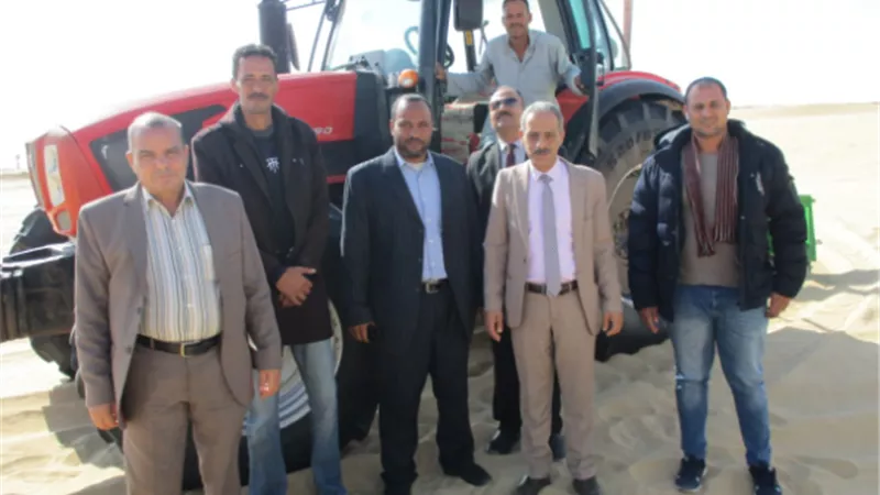 وزير الزراعة يتلقى تقرير انجازات مديرية الزراعة بمحافظة دمياط