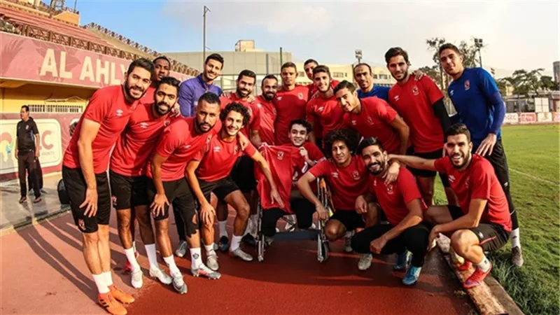 مشجع الأهلي بعد تعرضه لحادث: نفسي اتعالج وعاوز كرسي متحرك