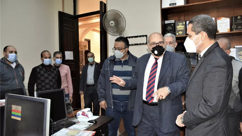 محافظ الغربية يزور نادي القضاة ويشيد بتجديد وتطوير المقر.. صور