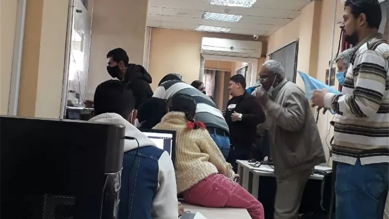 زحام شديد في مطروح قبل انتهاء مهله التصالح علي مخالفات البناء