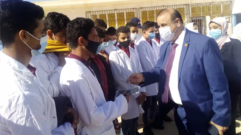 عاطف سلامة : التعليم الفني قاطرة التنمية وأمل المستقبل في مطروح