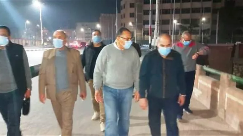 جوله ليليه لمحافظ الشرقيه لمتابعة أعمال النظافه والتجميل بمدينة الزقازيق