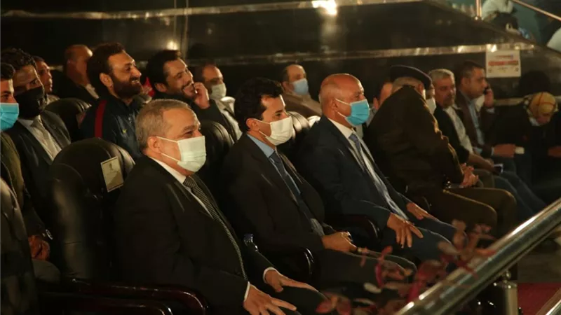 وزيرا الدولة للإنتاج الحربي والشباب والرياضة يكرمان فريق تنس الطاولة سيدات