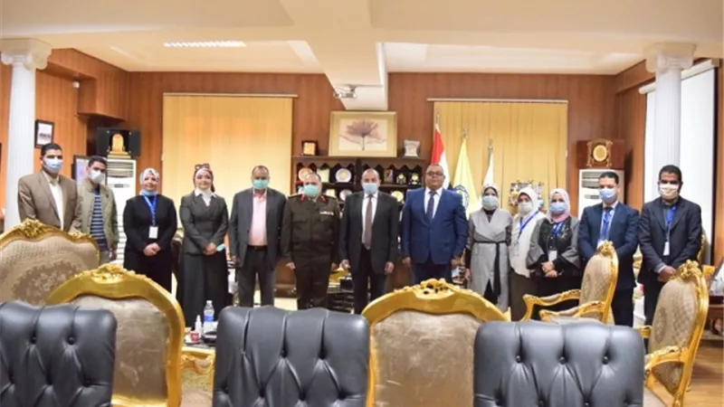 رئيس جامعة بنى سويف: الجامعة الأهلية ستكون قبلة لطلاب المحافظات.. بالصور