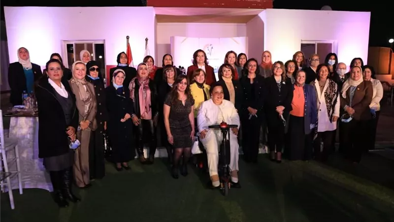 مايا مرسى: سعيدة بعدد المقاعد التي حصلت عليها المرأة في هذا المنصب الرفيع