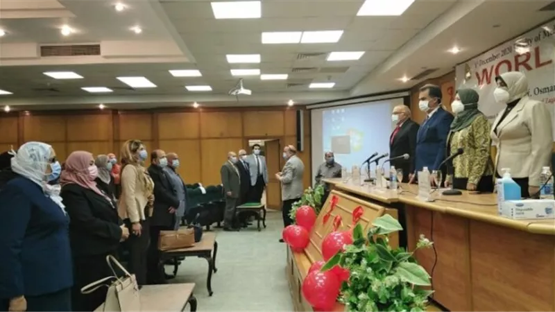 نائب رئيس جامعة الزقازيق تؤكد أهمية الدور التوعوي للحد من خطورة الإصابة بالأمراض
