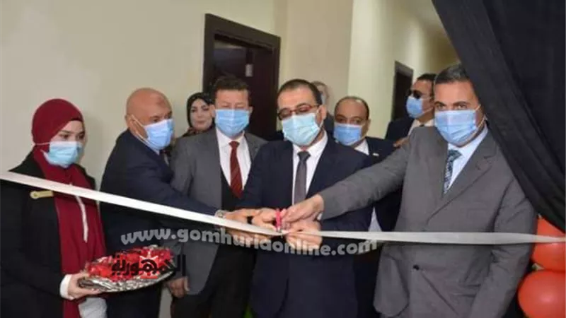 إفتتاح فرع بنك مصر بمدينة دمياط للأثاث
