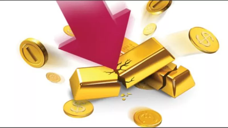 هبوط صادم فى أسعار الذهب