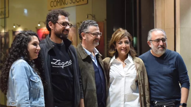 حضور مكثف للفنانين والإعلاميين في العرض الخاص لفيلم 