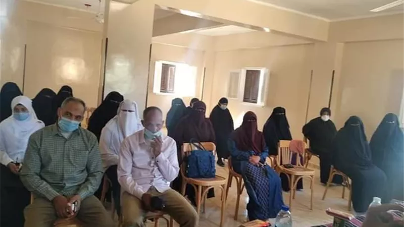 ندوة حول مناهضة العنف ضد المرأة بقرى الداخلة فى الوادى الجديد