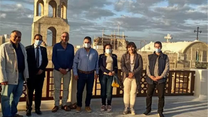 رئيس هيئة التنشيط يتفقد مسار العائلة المقدسة بالمنيا