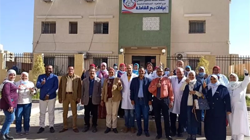 قيادات مدينة بدر تفتتح أكبر مبنى عيادات للتأمين الصحى فى المدن الجديدة بالشرق.. بالفيديو