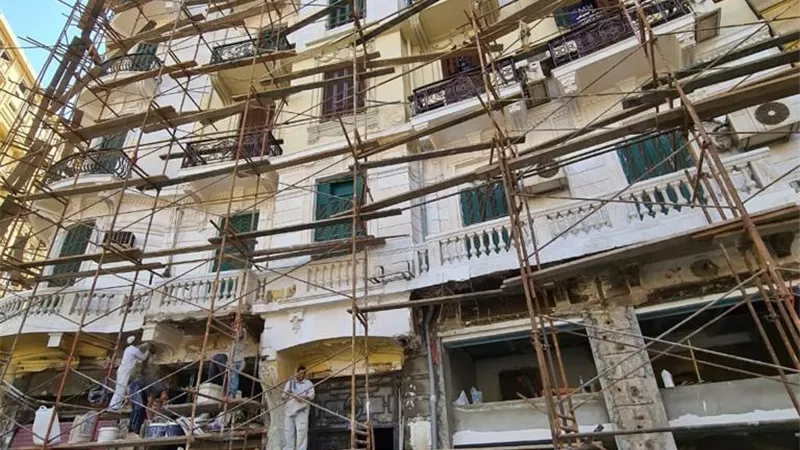 عبد الدايم : الدولة تعمل على اعادة الرونق لاحد اجمل مدن العالم والعمل جاري في ميداني طلعت حرب ومصطفي كامل