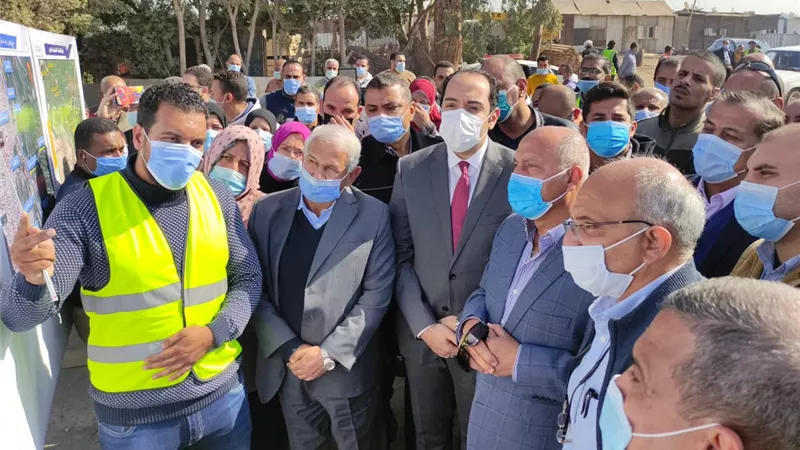 وزير النقل يتفقد كبارى قويسنا وبركة السبع الجديدة