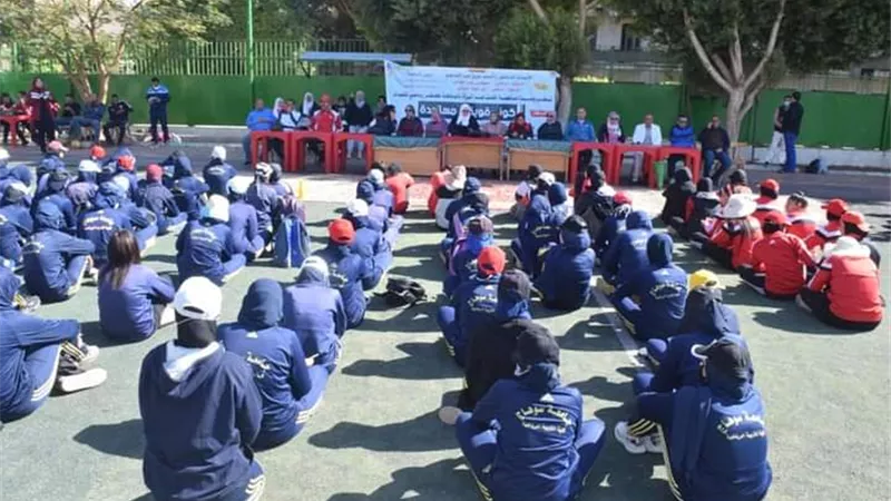 جامعة سوهاج تنظم معسكرا رياضيا للفتيات لمناهضة العنف ضد المرأة ..صور