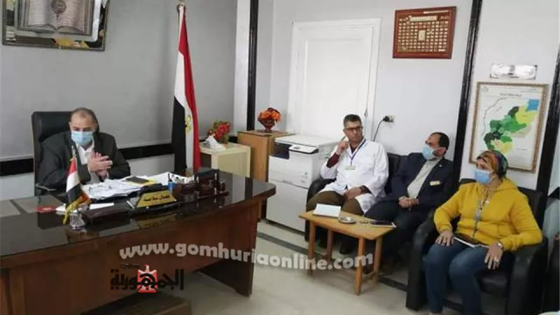 مدير التأمين الصحى بالشرقية يجتمع بمديرى المستشفيات والادارات الجدد بعد تكليفهم