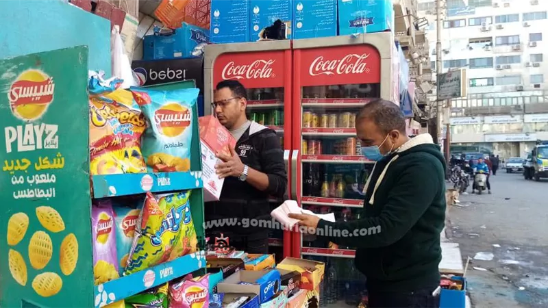 غلق مطعمين مخالفين بمدينة المنيا