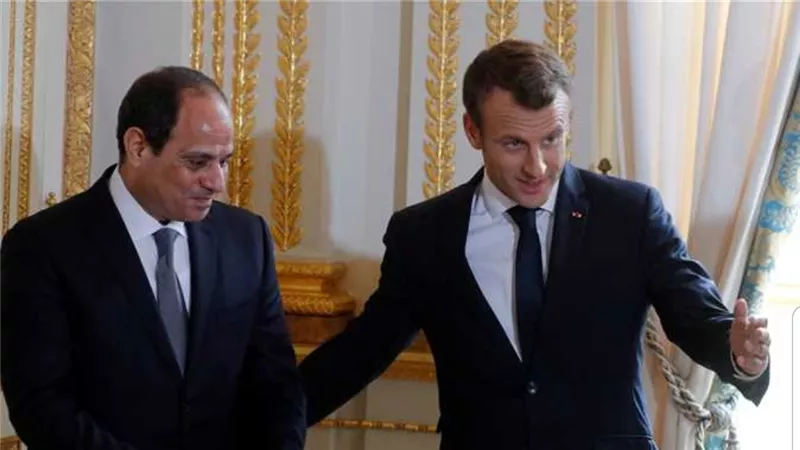 المصريون في فرنسا يرحبون بالرئيس السيسي