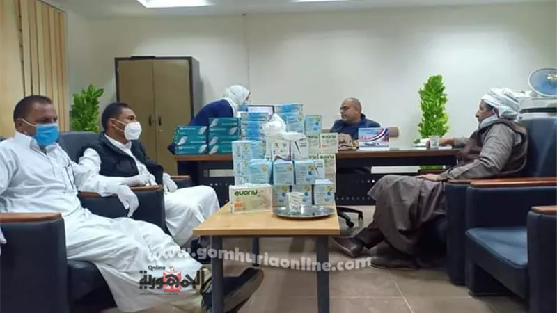 مستقبل وطن بمطروح يُهدي مهمات طبية لمستشفي الحمام المركزي