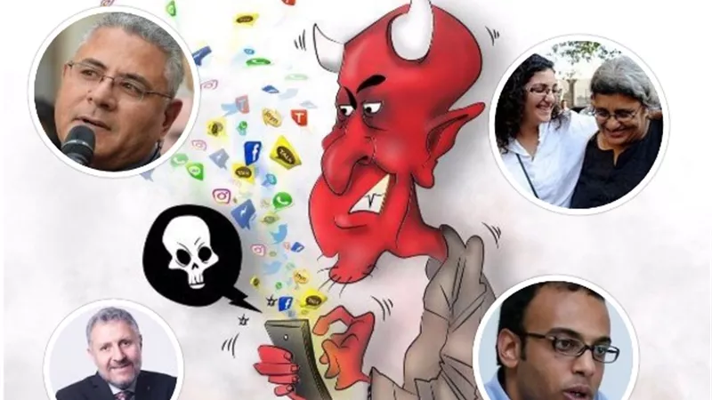 جمال عيد وليلى سويف وابنتها وحسام بهجت ونجاد البرعي.. يتحالفون مع الشيطان لتشويه الانجازات وهدم الوطن
