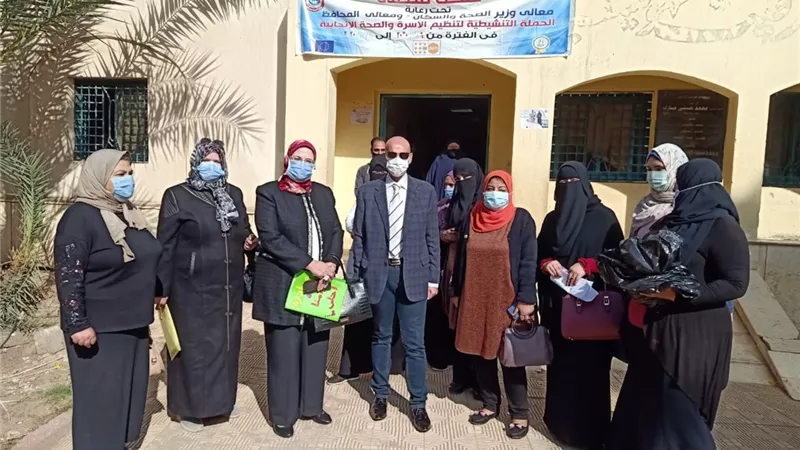 وكيل وزارة الصحة يطلق شارة بدء فاعليات حملة حقك تنظمي بالشرقية