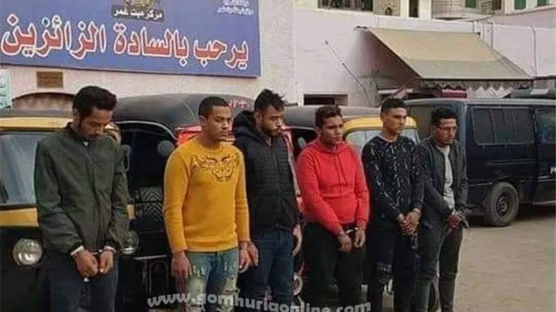 النيابة تستمع لاعترافات عصابة سرقة 