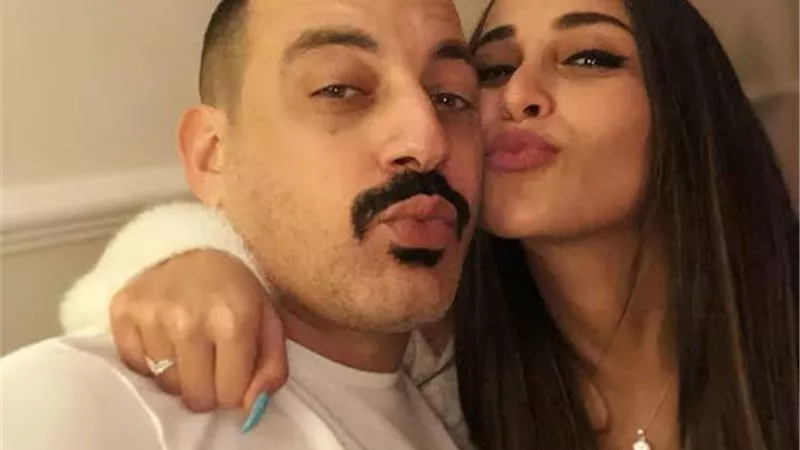 زوجة دياب تحتفل بعيد ميلاده بطريقتها الخاصة.. شاهد