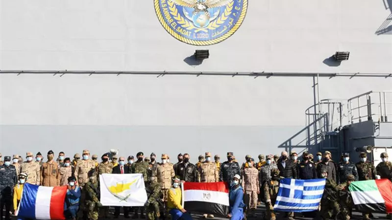 بالفيديو .. لقطات لفاعليات التدريب البحري الجوي المشترك 