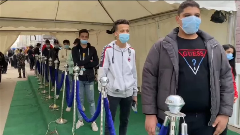 الشباب يتصدرون المشهد الانتخابي امام لجان الجامعة العمالية في جولة الاعادة للنواب ... صور وفيديو