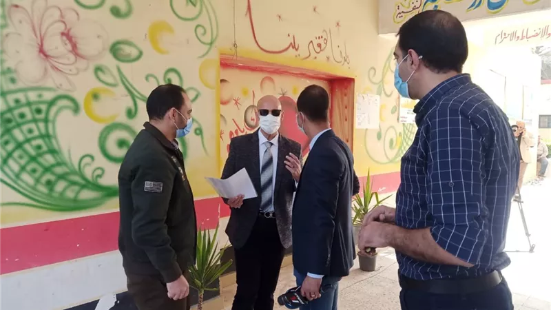 مسعود يتفقد الإجراءات الوقائية باللجان الإنتخابية لجولة الإعادة لإنتخابات مجلس النواب بالشرقية