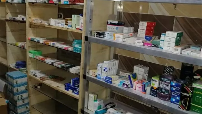 ضبط مخزن أدوية غير مرخص بنجع حمادي