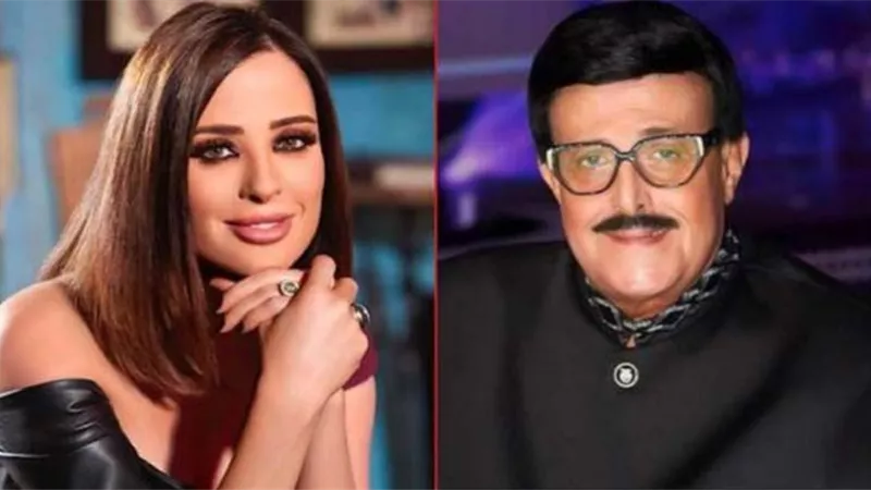 سمير غانم يفتح صندوق اسراره لوفاء الكيلانى فى 