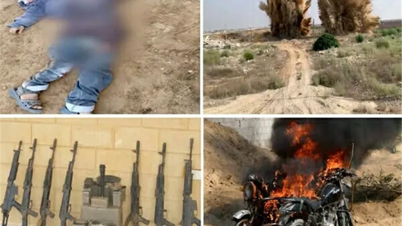 بالفيديو.. القوات المسلحة: مقتل 40 فرد تكفيري وضبط 12 وتدمير 437 وكرا وملجأ ومخزن للمواد المتفجرة