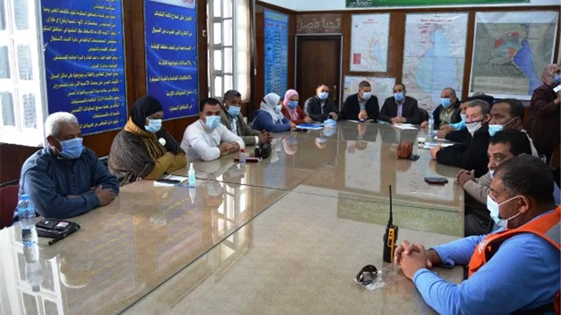 السكرتير العام لمحافظة السويس يتابع انتخابات الاعادة لمجلس النواب 2020 من غرفة العمليات الرئيسية