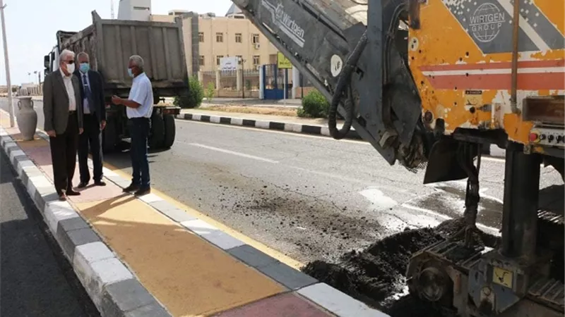فوده يتفقد تطوير هضبة أم السيد بشرم الشيخ ومشروعات التجميل.. بالصور