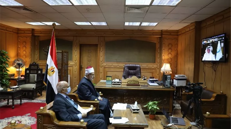 وكيل الأزهر يشارك في الاجتماع الافتراضي للفريق الاستشاري الإسلامي المعني باستئصال شلل الأطفال