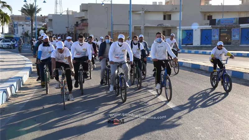 ماراثون للجرى والدراجات بمطروح احتفالا باليوم العالمي لمكافحة الفساد