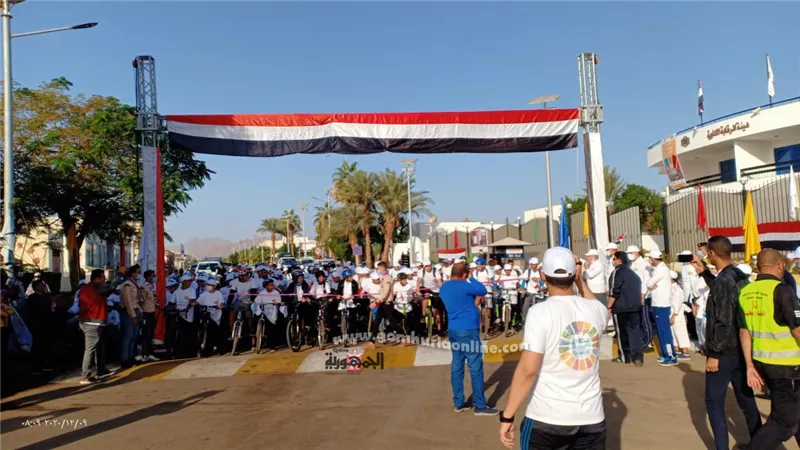 ماراثون للجرى والدراجات بجنوب سيناء احتفالا باليوم العالمي لمكافحة الفساد